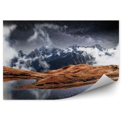 Papier peint panoramique Paysage des montagnes du Caucase en Géorgie