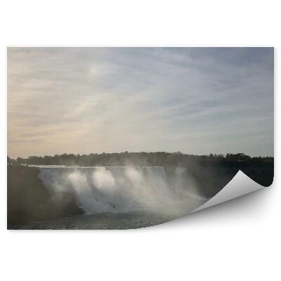 Papier peint Soleil Chutes d'eau Eau Végétation