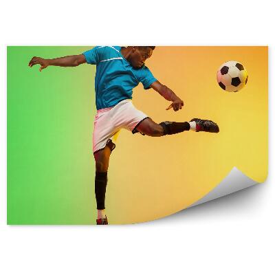 Papier peint Football, joueur de football, ballon de football