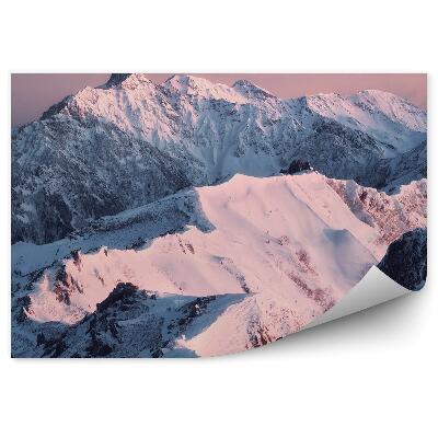 Papier peint Neige Au Sommet De La Montagne Paysage Himalayen