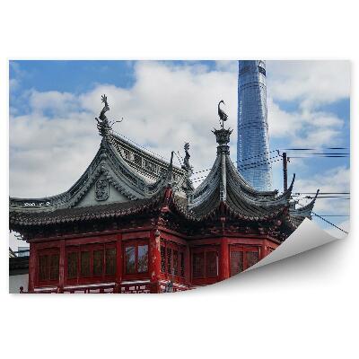 Papier peint Jardin yuyuan shanghai nature