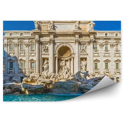 Papier peint Fontaine de Trevi Rome Italie Bâtiments