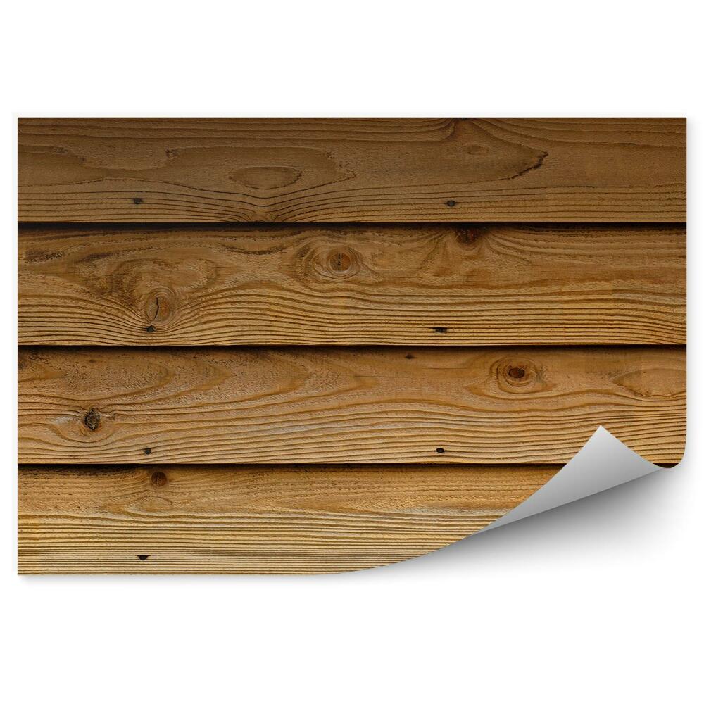 Papier peint Planches en bois ombragées