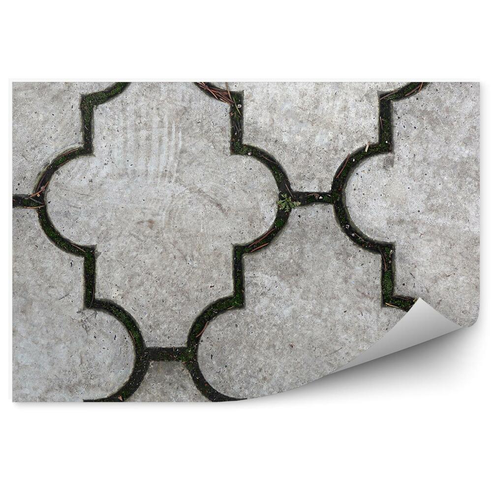 Papier peint Cube en béton