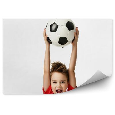 Papier peint Petit fan de football