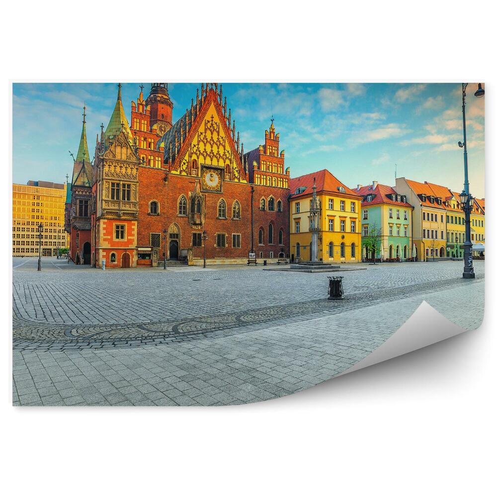 Papier peint Wrocław Place du marché Hôtel de ville