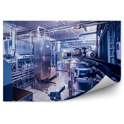 Papier peint Tapis de production de l'usine