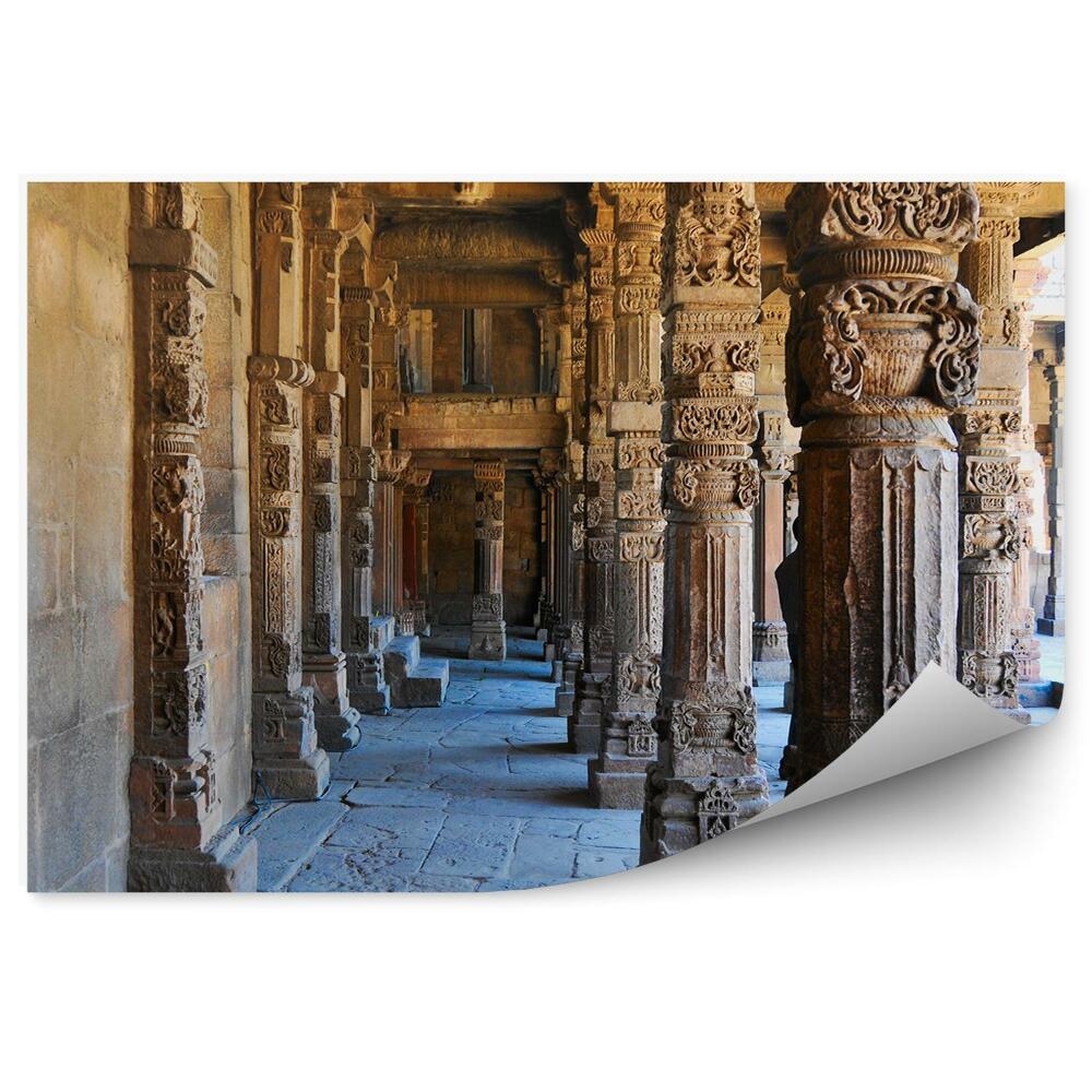 Papier peint Ruines ancien bâtiment indien architecture