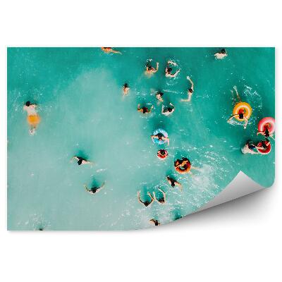 Papier peint Océan, Eau, Personnes, Vue À Vol D'oiseau