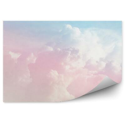 Papier peint Couleurs pastel Nuages Ciel