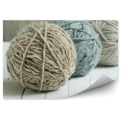 Papier peint Panneaux De Boules De Laine