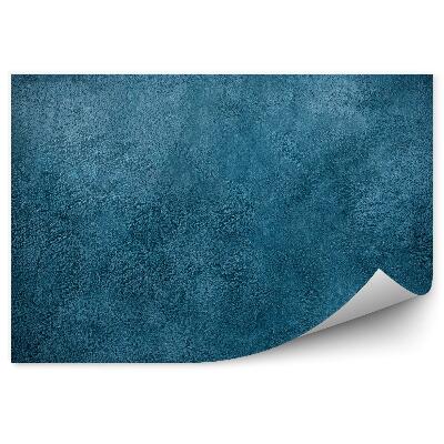 Papier peint Béton bleu foncé