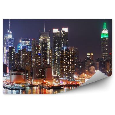 Papier peint Gratte-ciel New York River of Light