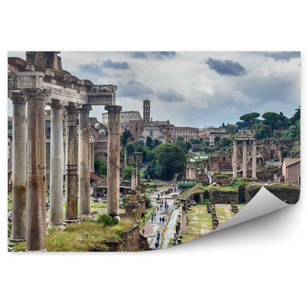 Papier peint Personnes tourisme architecture ancienne ruines