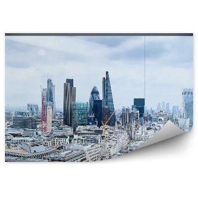 Papier peint Bâtiments modernes vus par la fenêtre