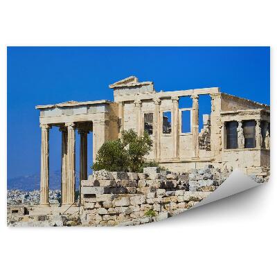Papier peint Athènes temple acropole Grèce