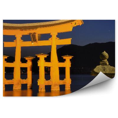 Papier peint Porte Torii de Itsukushima Chram Hiroshima