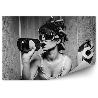 Papier peint Fille femme alcool