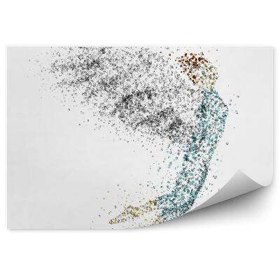 Tapisserie murale Ange abstrait