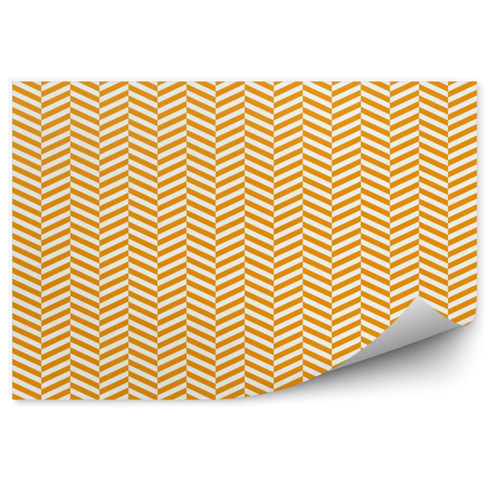 Papier peint Motif en zigzag