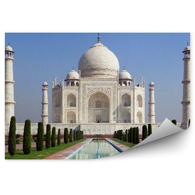 Papier peint monument de l'amour inde taj mahal nature