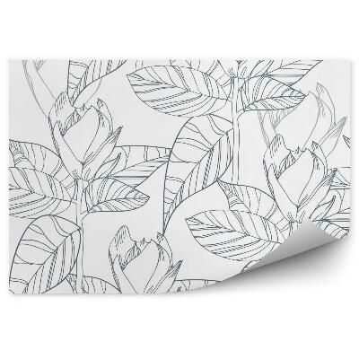 Papier peint Texture florale