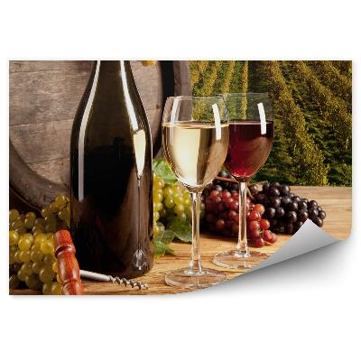 Tapisserie panoramique Cave à vin