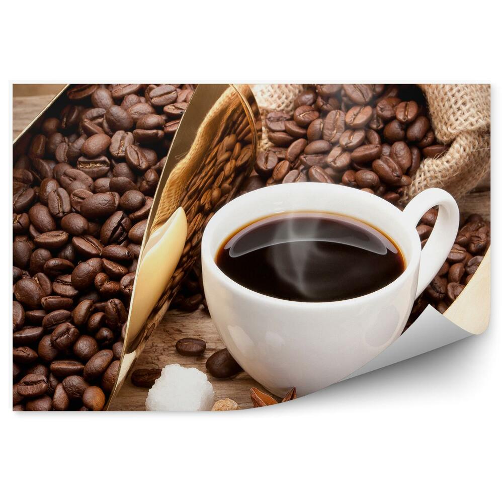 Papier peint panoramique Café