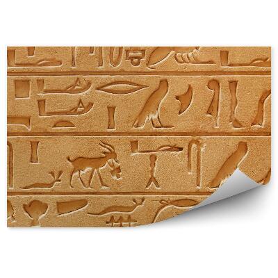 Papier peint Système d'écriture picturale Égypte