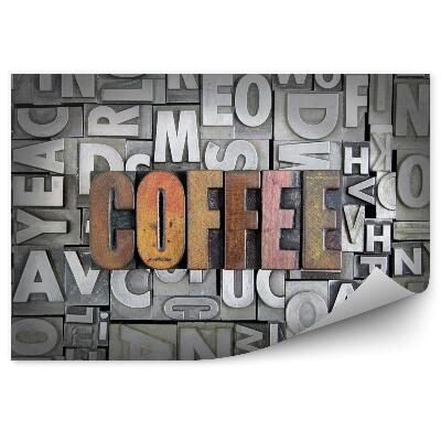 Tapisserie murale Café