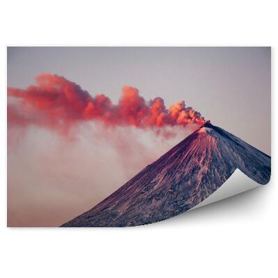 Papier peint panoramique Volcan actif
