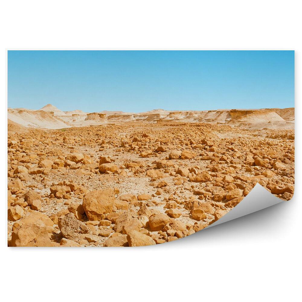 Papier peint Roches Désert Ciel