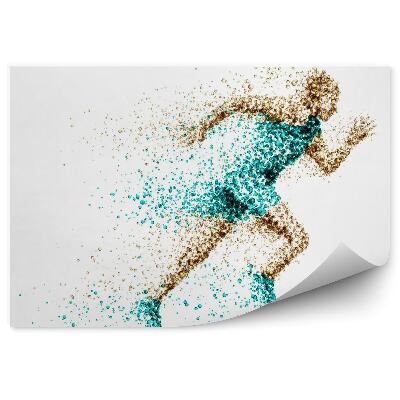 Papier peint Coureur