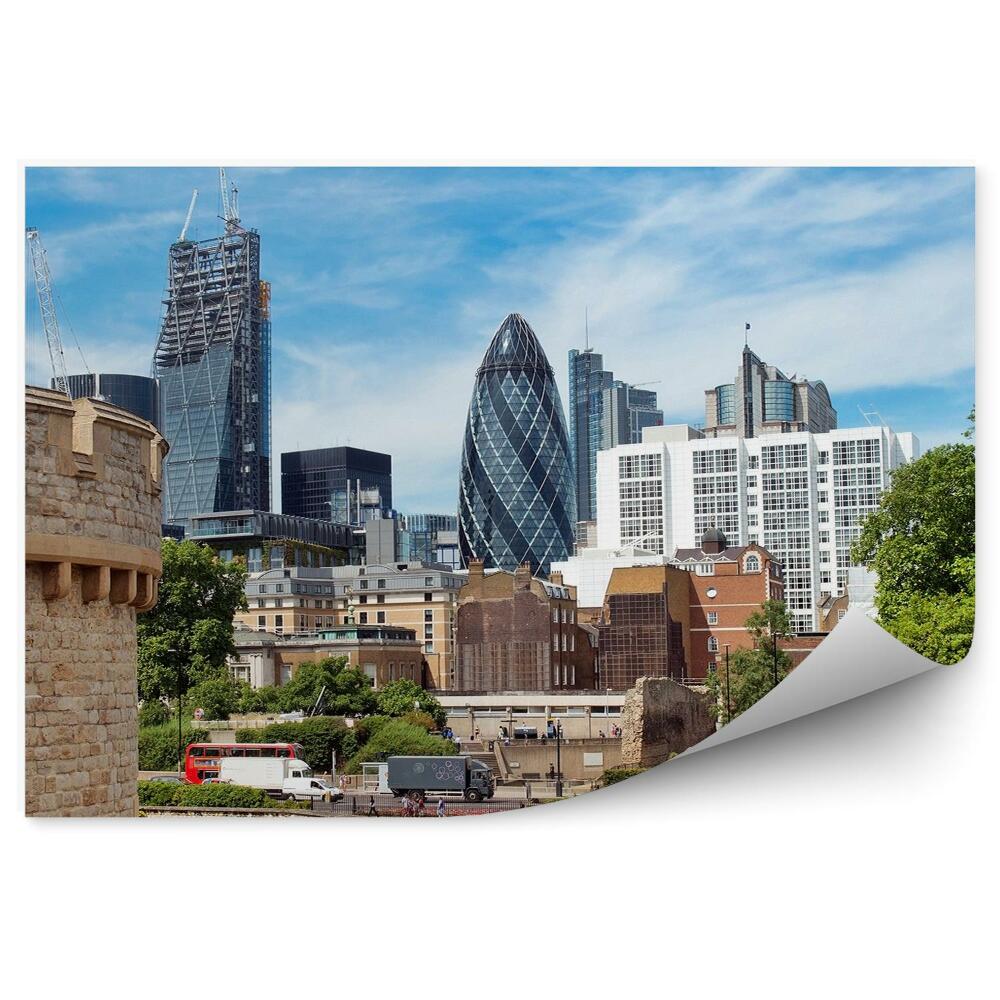 Papier peint Paysage ville bâtiment architecture