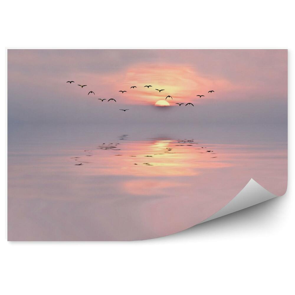 Papier peint Couleurs Subtiles De L'aube