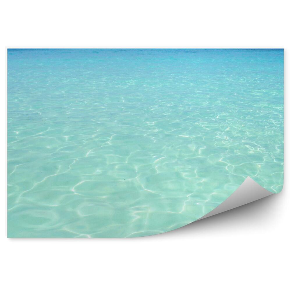 Papier peint Océan Montagne Yacht Ciel Eau