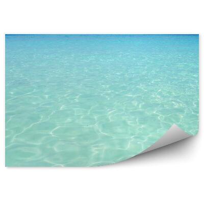 Papier peint Océan Montagne Yacht Ciel Eau