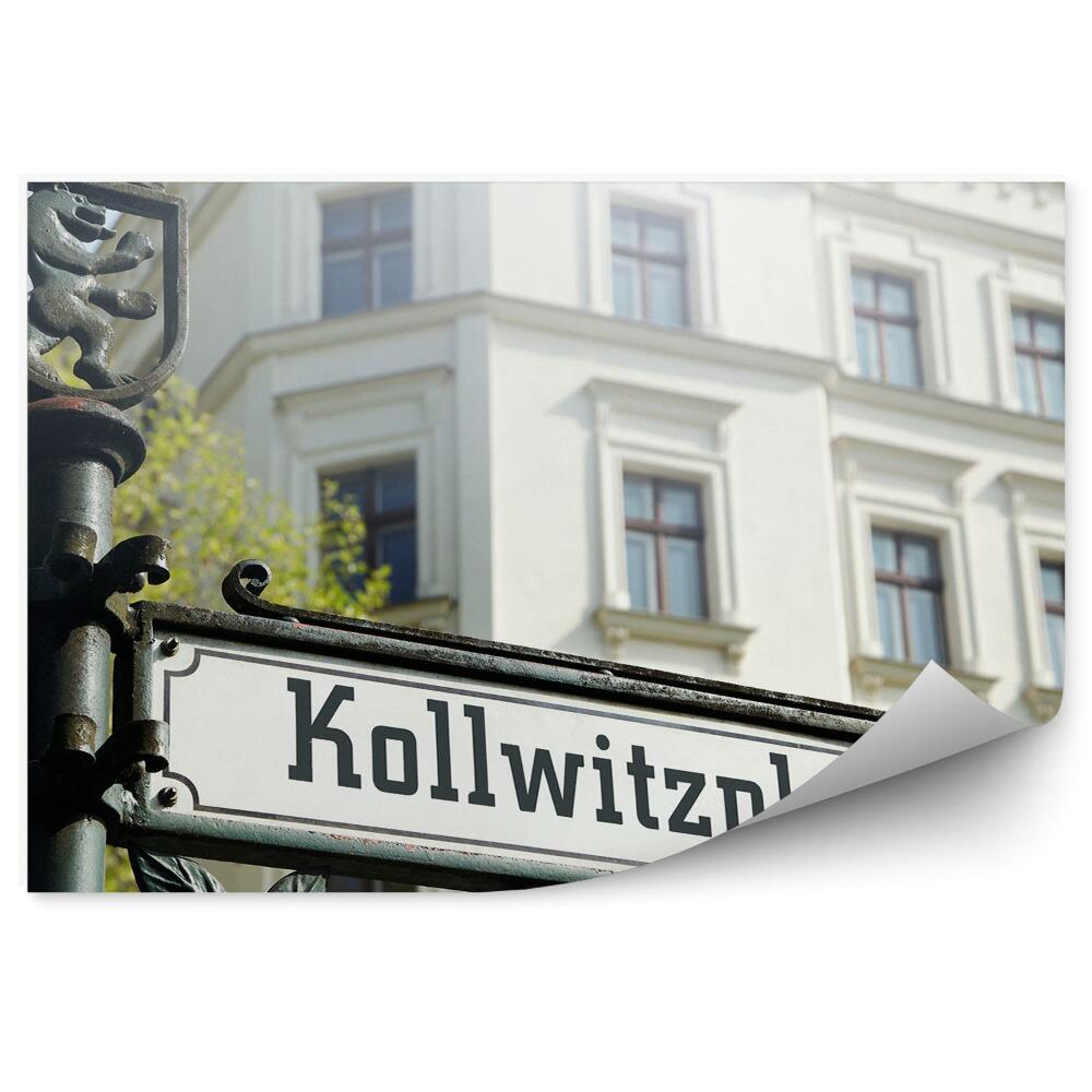 Papier peint Bâtiment Panneau routier Berlin