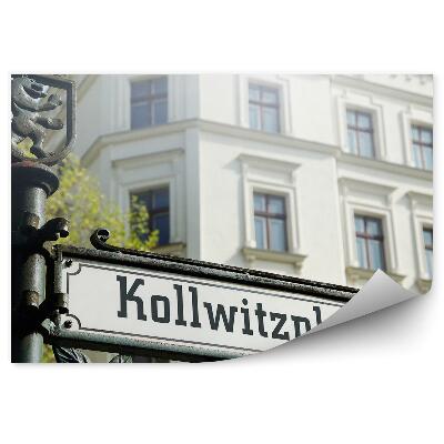 Papier peint Bâtiment Panneau routier Berlin