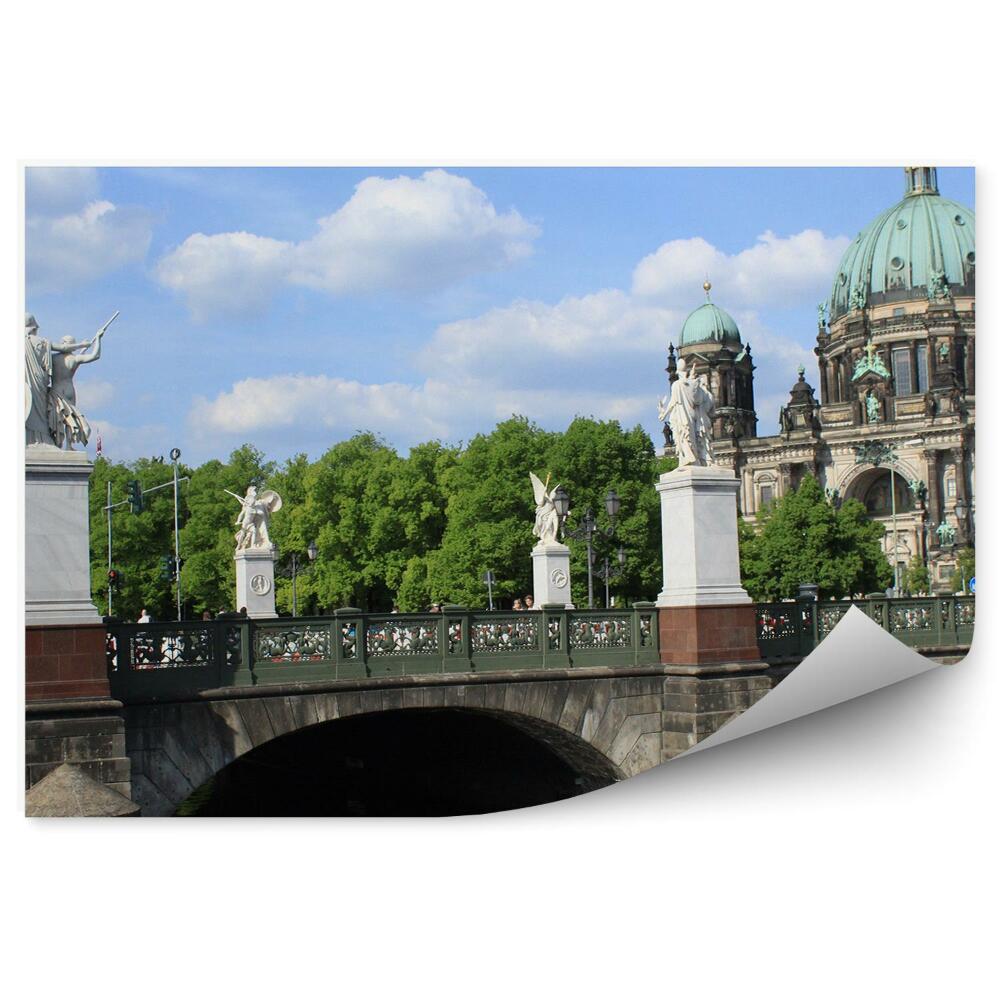 Papier peint Pont du Palais Cathédrale de Berlin