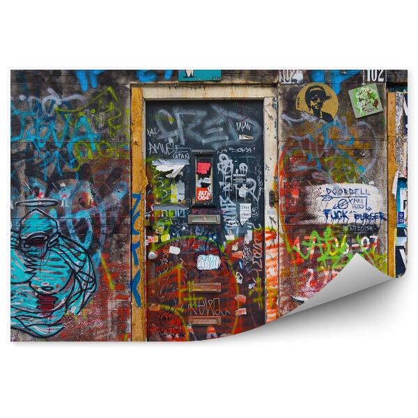 Papier peint Graffiti Mural Amsterdam