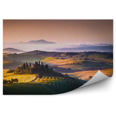 Papier peint Panorama De La Toscane