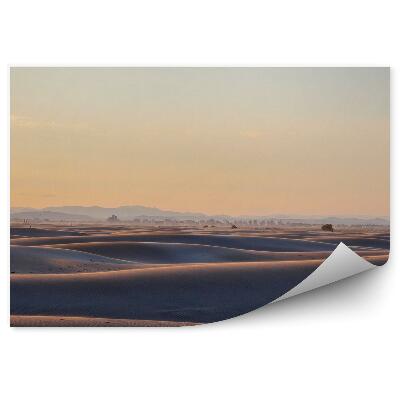 Papier peint Dunes Désert Nuages Ciel