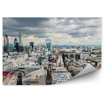 Papier peint Bâtiments Gratte-ciel Ciel Nuages Londres