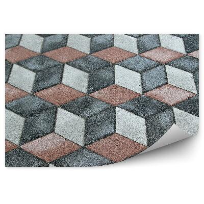 Papier peint Motif De Cube