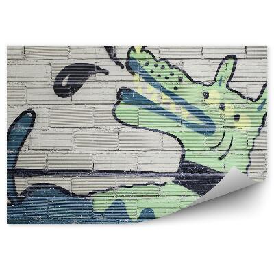 Papier peint Graffiti Chien