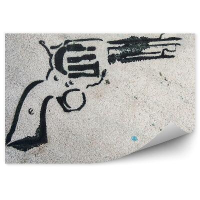 Papier peint Graffiti Revolver