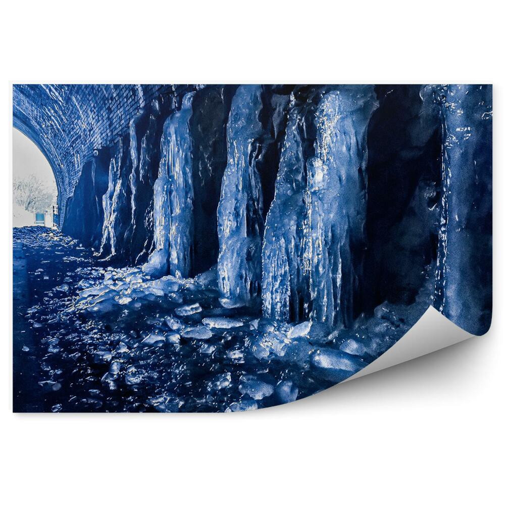 Papier peint Tunnel De Glace