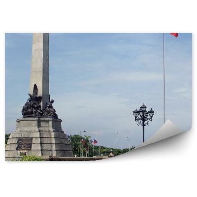 Papier peint Drapeau monument nature lanternes