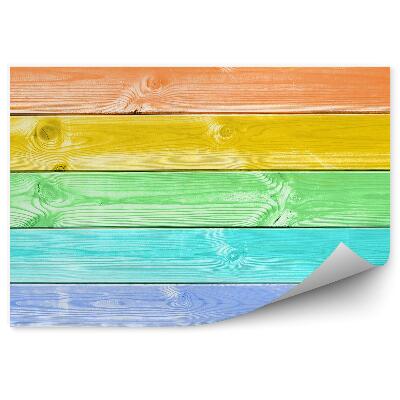 Papier peint Tableau Peint Arc-En-Ciel